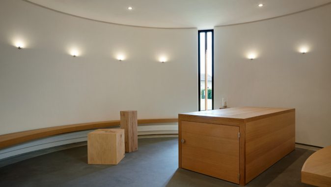 Abdankungshalle Katholische Kirchgemeinde Ennetbürgen Fenster