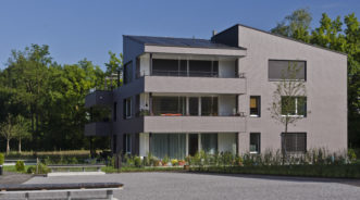 TGS Architekten Wohnen Bruggächer Mönchaltorf Front