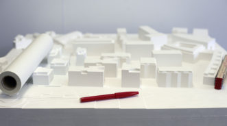 TGS Architekten Gestaltungsplan Modell
