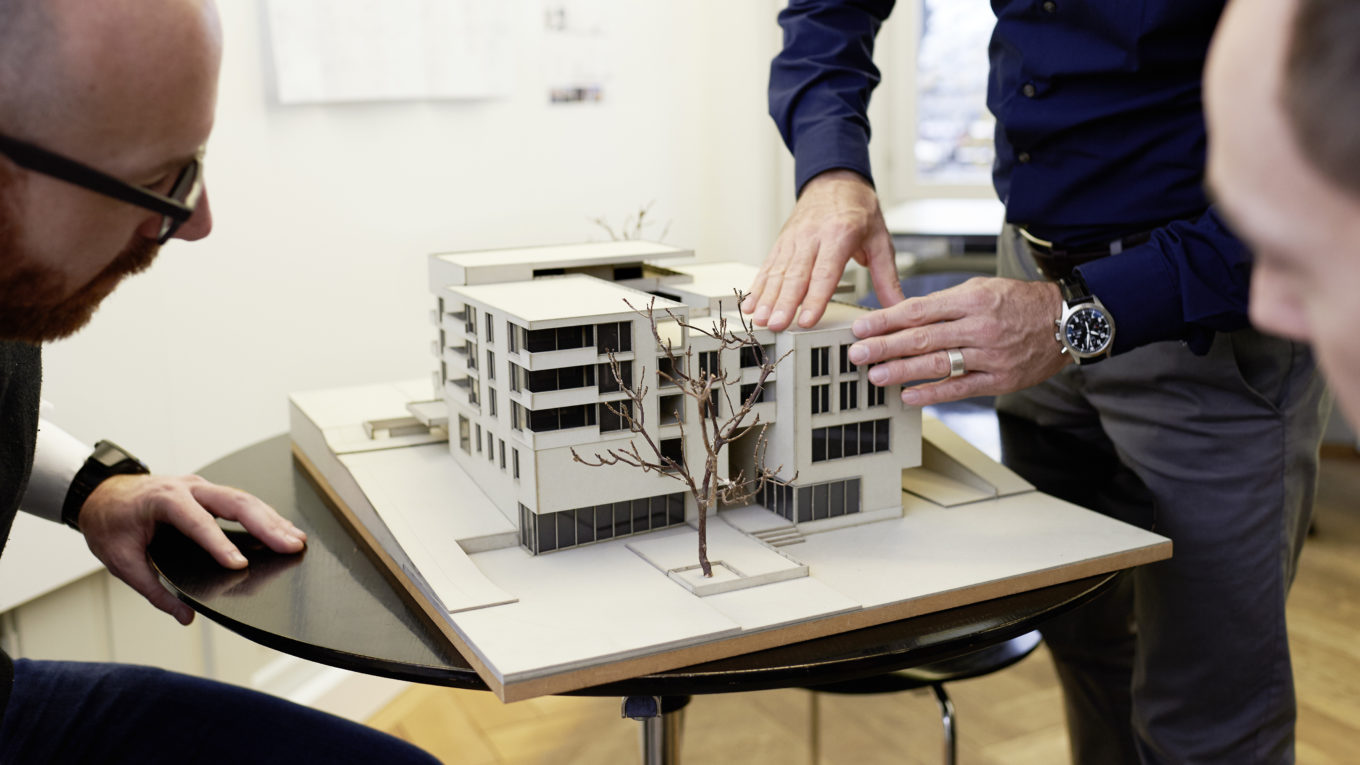 TGS Architekten AG Luzern, Architekturdienstleistungen - Modell