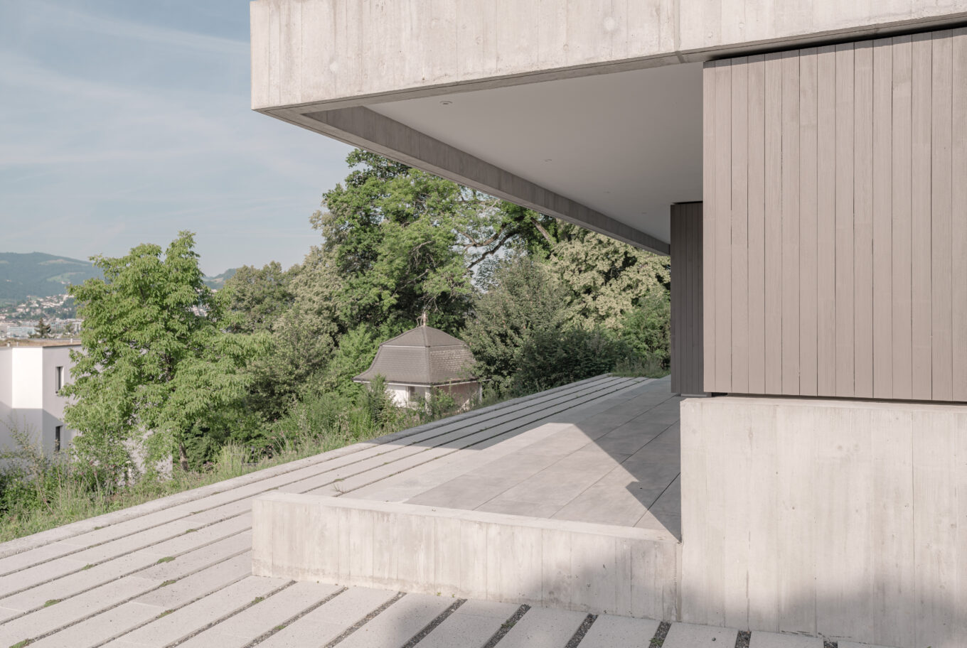 TGS Architekten Wohnhaus Schlösslirain Garten